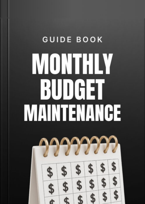 Monthly Budget Maintenance