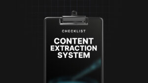 Content Extraction System