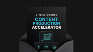Content Production Accelerator