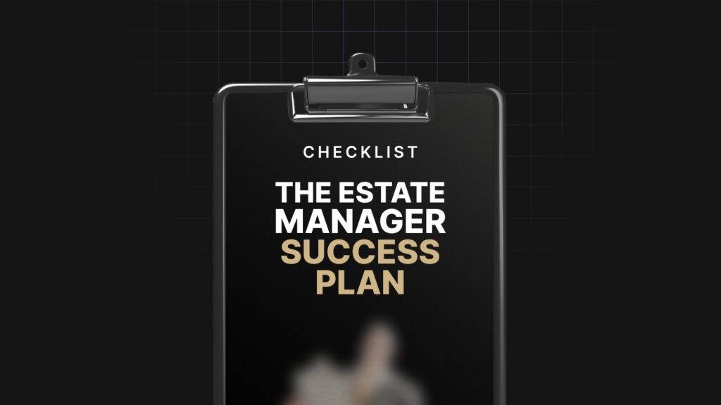 The Estate Manager Success Plan