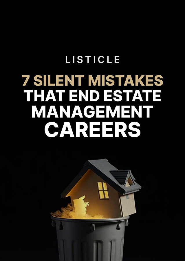 7 Silent Mistakes That End Estate Management Careers