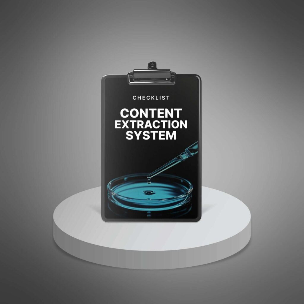 Content Extraction System